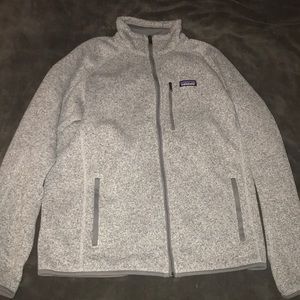Men’s Fleece Patagonia better sweater zip up jacket, WORN ONCE